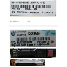 Hewlett Packard Enterprise Unidad de Disco Duro 960GB 2.5" SATA III MU SFF SC para Servidores HPE de Nivel Empresarial
