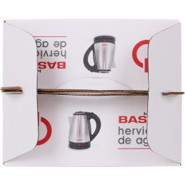 Basic Home Hervidor de Agua 1.8L 1500W - 16 x 23 x 21 cm (6 Unidades)