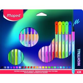 Rotulador Maped Nightfall Estuche 24 Rotulador Maped Nightfall Estuche 24 Precio: 17.5000001. SKU: B1AMW3L4NY