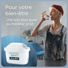 El estilo gris de Filtro de Carafe de Brita (2.4L) incluyó 1 cartucho Maxtra Pro All-in-1 El estilo gris de Filtro de Carafe de Brita (2.4L) incluyó 1 cartucho Maxtra Pro All-in-1