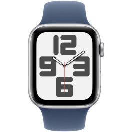 Apple Watch SE GPS + Cellular - 44 mm - Caja de aluminio plateada - Correa deportiva de mezclilla - M/L