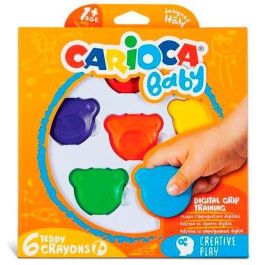 Carioca Ceras Teddy 1+ Con Forma De Osito Colores Surtidos Estuche 6 Ud Precio: 2.6899994. SKU: B195TB6XC4