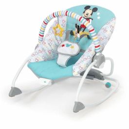 Bright Starts BRI0074451125612 Transat Evolutivo Disney Baby Mickey Azul Desde Nacimiento 61x86x71 cm