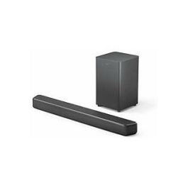 Philips TAB5309/10 Soundbar 2.1 con Subwoofer Inalámbrico, 120W, Dolby Digital/DTS, Bluetooth 5.3, HDMI ARC, Modos Ecualizador, para TV/Cine/Música - Negro