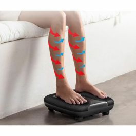 MEDISANA LM 100 - Masajeador Energizante de Pies y Piernas 2 en 1 Shiatsu + Vibración Estimulante, 2 Intensidades + Calor, Negro