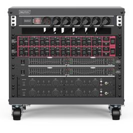 Digitus Rack para Equipos Universal de 19 pulgadas, con Ruedas, 8U, 136kg, Acero Negro