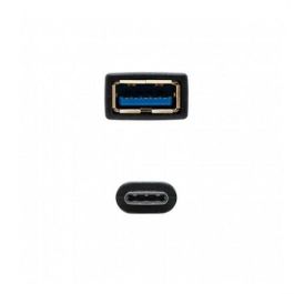 Cable USB 3.1 NANOCABLE 10.01.4201 Negro Cable USB 3.1 NANOCABLE 10.01.4201 Negro
