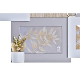 Marco Multifoto Urban DKD Home Decor Marron Blanco 3 x 39 x 46 cm (2 Unidades) Marco Multifoto Urban DKD Home Decor Marron Blanco 3 x 39 x 46 cm (2 Unidades)