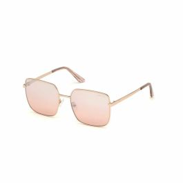 Guess GU7615 28U Gafas de Sol Mujer Cuadradas con Montura de Metal Oro Rosado y Cristal Burdeos Espejado Lente 56mm Precio: 59.50000034. SKU: B1HBCYY4K7