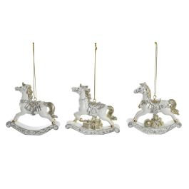 Decoracion Colgante Navidad Moderna DKD Home Decor Crema Dorado 2 x 8 x 8 cm (12 Unidades) Precio: 32.88999978. SKU: B1442BN4AH