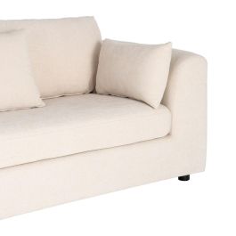 Sofá Chaise Longue Izq./Dcha. Crema 260 X 164 X 76 cm