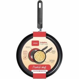 Livoo MEP149 Crepera Premier Chef 26 cm Antiadherente sin PFOA/PFOS, Mango de Silicona, Compatible con Todo Tipo de Fuegos e Inducción Livoo MEP149 Crepera Premier Chef 26 cm Antiadherente sin PFOA/PFOS, Mango de Silicona, Compatible con Todo Tipo de Fuegos e Inducción