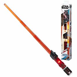 Hasbro HAS5010996202352 Sable de luz electrónico Darth Vader, Star Wars Lightsaber Forge Kyber Core, Juguete niños 4 años