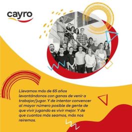 Cayro Accesorios Parchís para 4 Jugadores en Caja de Plástico