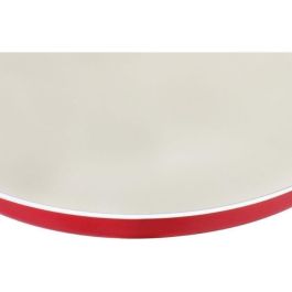 GSW 456715 Crepera de Aluminio 26 cm con Espátula, Exterior Silicona Roja, Para Todo Tipo de Fuegos Incluida Inducción