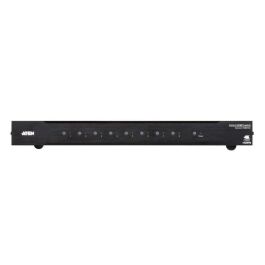Aten VS0801HB Interruptor de Video HDMI 8 Fuentes, 4K Real a 60Hz, 18Gbps, 3D, Color Profundo 12 bits, RS-232, Infrarrojos