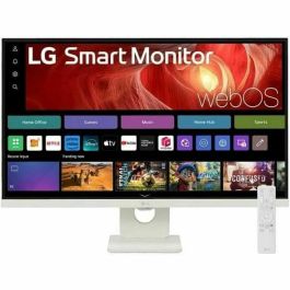 LG 27U731SA-W MyView Monitor Smart 27" 4K UHD IPS con webOS, USB-C, Smart TV Blanco