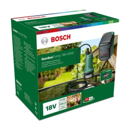 Bosch Bomba para Riego de Jardín con Temporizador y Potencia hasta 25m