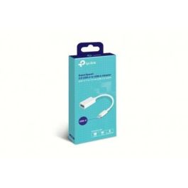 TP-Link UC400 Adaptador USB 3.0 USB-C Macho a USB-A Hembra OTG Súper Rápido 10cm Blanco compatible Windows, Mac, Android TP-Link UC400 Adaptador USB 3.0 USB-C Macho a USB-A Hembra OTG Súper Rápido 10cm Blanco compatible Windows, Mac, Android