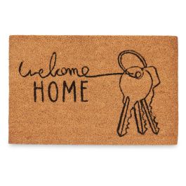 Giftdecor Felpudo Welcome Home 60x40 cm de Fibra de Coco y PVC - Colores Natural y Negro (10 Unidades) Giftdecor Felpudo Welcome Home 60x40 cm de Fibra de Coco y PVC - Colores Natural y Negro (10 Unidades)