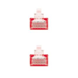 NANOCABLE CABLE RED LATIGUILLO CAT.6 UTP AWG24 ROJO 25CM