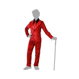 Disfraz de Vampiro Rojo para Niño de 3-4 Años con Corbata y Chaqueta