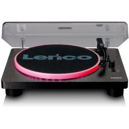 Lenco LS-50LED LS-50LEDBK Tocadiscos de Tracción por Correa Manual Negro con Altavoces y Preamplificador, 33/45/78 RPM Precio: 178.49999981. SKU: S7822406