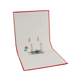 Elba Archivador Palanca A4 Cartón Forrado PP Lomo Ancho Rado Rojo