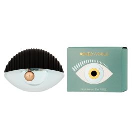 Kenzo WORLD Perfume Eau de Parfum para Mujer, Vaporizador de 30 ml - Fragancia Floral Amaderada con Notas de Peonía, Jazmín y Ambroxan