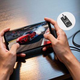 MicroConnect Adaptador USB-C Macho-Hembra en Ángulo Recto, 240W, 40Gbps, USB4 Gen 3x2