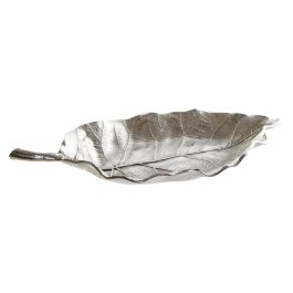 DKD Home Decor Centro de Mesa Decorativo Tradicional Hoja de Aluminio Plateado 18 x 4 x 37 cm Precio: 16.50000044. SKU: B1776SJ7XW