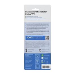 Mando a Distancia One For All URC4913 Reemplazo para TV Philips VER.2021 - Compatible con LCD, LED, Plasma, Ambilight Mando a Distancia One For All URC4913 Reemplazo para TV Philips VER.2021 - Compatible con LCD, LED, Plasma, Ambilight