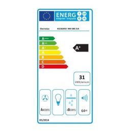 Electrolux KCC83443 Placa de Inducción de 78 cm con 4 Quemadores, 7350 W, Negro
