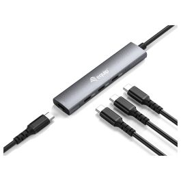 Equip Hub USB Tipo C 4 Puertos USB 3.2 Gen 1 5 Gb/s 128963
