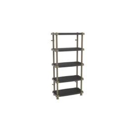 Plastiken TITANIO Estante de Almacenamiento Ancho 5 Bandejas Bicolores, Carga 30kg/bandeja, 184x88x44cm, Negro y Topo Plastiken TITANIO Estante de Almacenamiento Ancho 5 Bandejas Bicolores, Carga 30kg/bandeja, 184x88x44cm, Negro y Topo