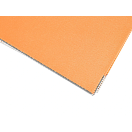 Liderpapel Archivador de palanca A4 Documenta forrado PVC con rado lomo 52mm naranja compresor metálico