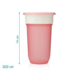 Vaso Step 3 300 mL Rosa