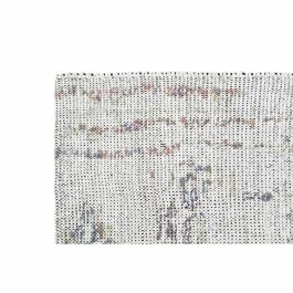 DKD Home Decor Alfombra Rectangular de Estilo Árabe Poliéster Blanco 180x120 cm, 0.75 cm Grosor, Lavable a Máquina, 1200 gsm DKD Home Decor Alfombra Rectangular de Estilo Árabe Poliéster Blanco 180x120 cm, 0.75 cm Grosor, Lavable a Máquina, 1200 gsm