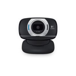 Logitech C615 Webcam Full HD 1080p con Autofocus para Grabación y Videollamadas HD 720p, USB 2.0, Compatible con Windows/Mac, Negra
