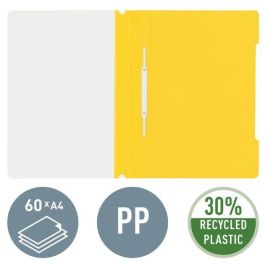 Dosier Fastener Leitz (Plastico) Pvc A4 Con Tarjetero Amarillo 25 unidades Precio: 31.99171998. SKU: B1HYXRGC7B