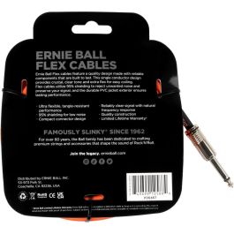 Cable Eb Instrumento Flex Jack-Jack Ss 6 M - Naranja Cable Eb Instrumento Flex Jack-Jack Ss 6 M - Naranja