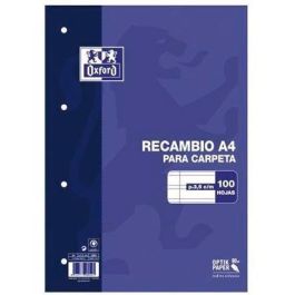 Oxford 100H Classic Recambio A4 Pauta 3,5 mm C-Margen 4 Taladros Papel OptikPaper Precio: 3.50000002. SKU: B1GQ73V34Z
