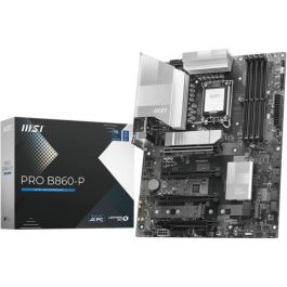 MSI PRO B860-P Placa Base Intel B860 LGA 1851, ATX, Compatible con Intel Core Ultra, DDR5, 256GB, RAID, 5 Gigabit Ethernet, Ref. 911-7E41-002 Precio: 184.99484663. SKU: B16Q9YKYAT