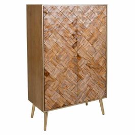 Armario Alexandra House Living Marrón Madera de Paulonia 42 x 125 x 76 cm