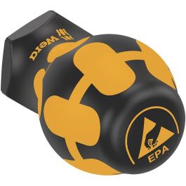 Wera 811/1 Stubby Bits-Handhalter ESD magnético, destornillador plano de 65 mm
