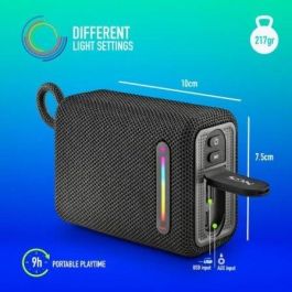 NGS ROLLERFURIA1BLUE Altavoz Inalámbrico Portátil Bluetooth 5.0 15W Sonido, Resistente al Agua IPX6, 9h Batería, True Wireless, Azul