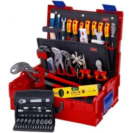 Knipex Maletín de Herramientas L-Boxx Sanitr con 52 Herramientas Esenciales: Alicates, Destornilladores, Llave, Cortador, Martillo, Cincel y Cuchillo Precio: 727.5900005. SKU: B19HJCHY55