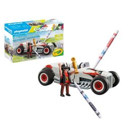 Playmobil Hot Rod Diversion para Colorear con Figura de Hombre y Accesorios, Edad Mínima 5 Años