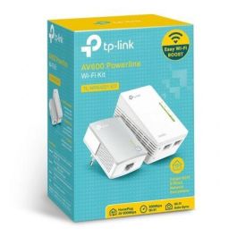 Adaptador Powerline TP-Link WPA4221KIT 600Mbps/ Alcance 300m/ Pack de 2 Adaptador Powerline TP-Link WPA4221KIT 600Mbps/ Alcance 300m/ Pack de 2