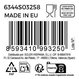 Bohemia Set 6 Copas de Vino Clara 580 cc, 7 cm x 9 cm x 23.5 cm (4 Cajas)